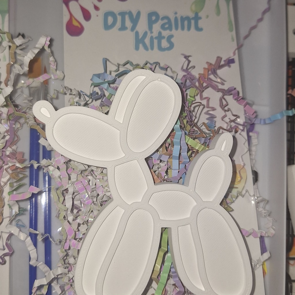Balloon Dog Small DIY Paint Kit